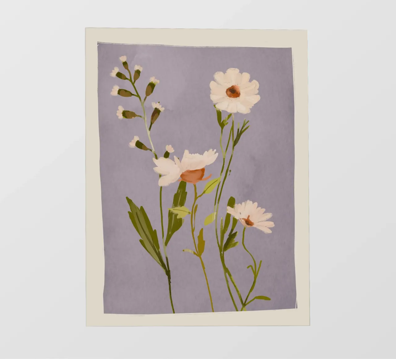 Fiori selvatici 3 telo in pvc da ThingDesign
