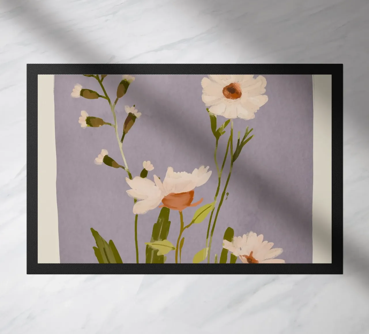 Fiori selvatici 3 zerbino da ThingDesign