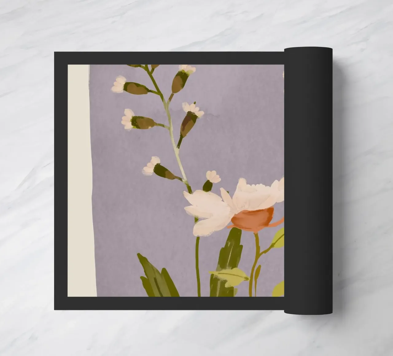 Fiori selvatici 3 zerbino da ThingDesign