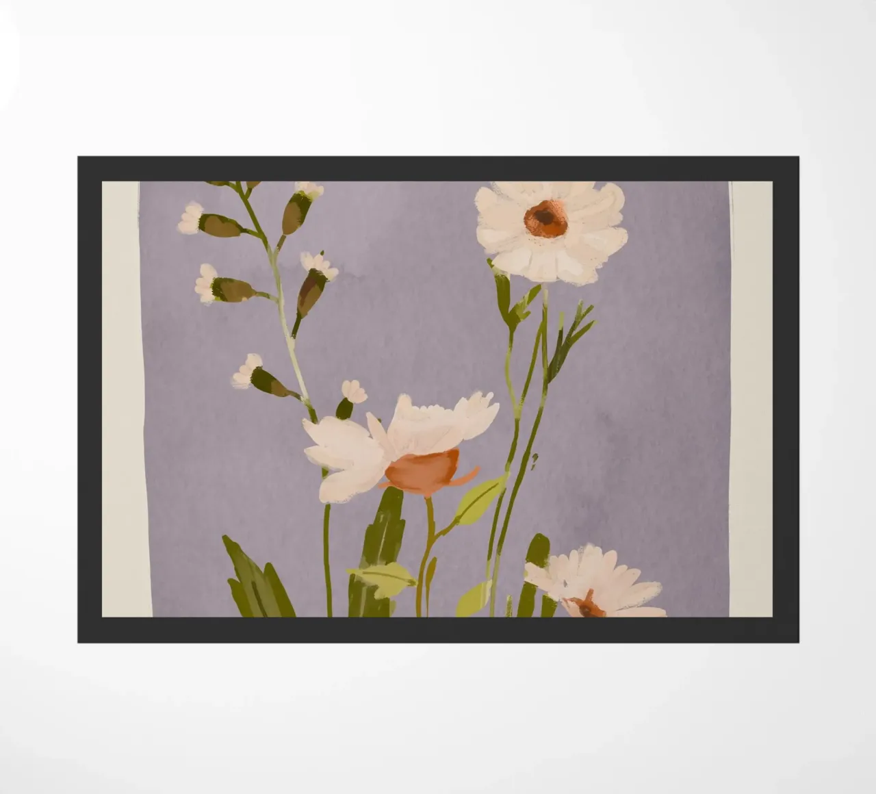Fiori selvatici 3 zerbino da ThingDesign