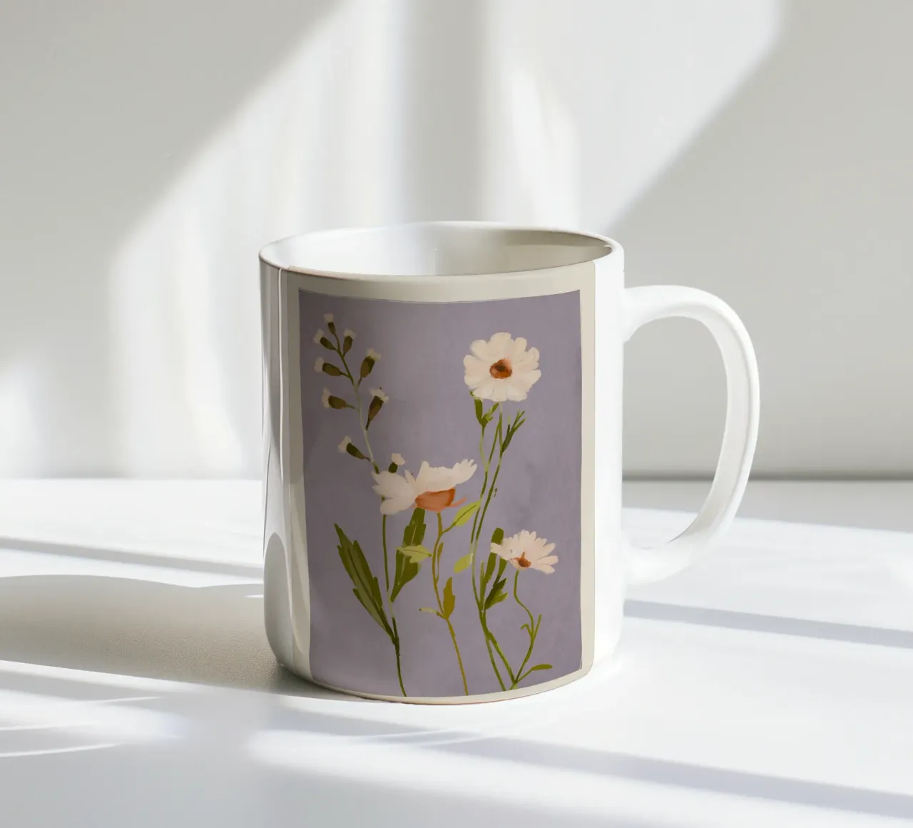 Fiori selvatici 3 tazza in ceramica da ThingDesign
