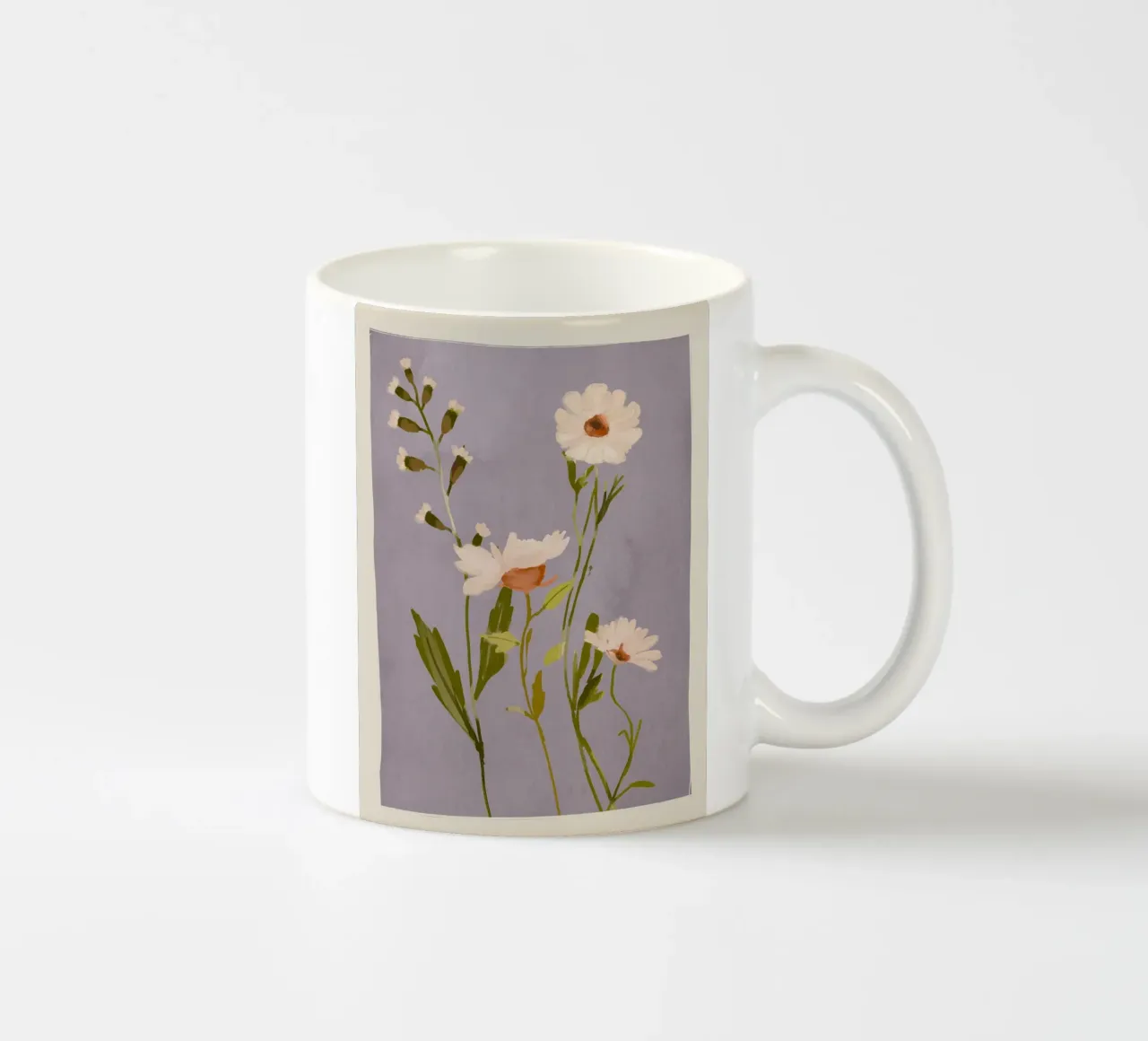 Fiori selvatici 3 tazza in ceramica da ThingDesign