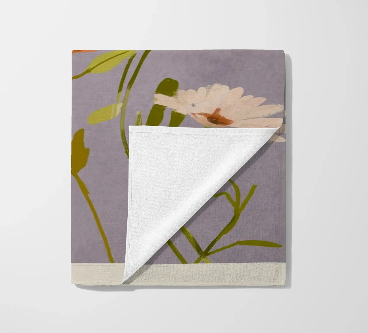 Fiori selvatici 3 telo mare da ThingDesign