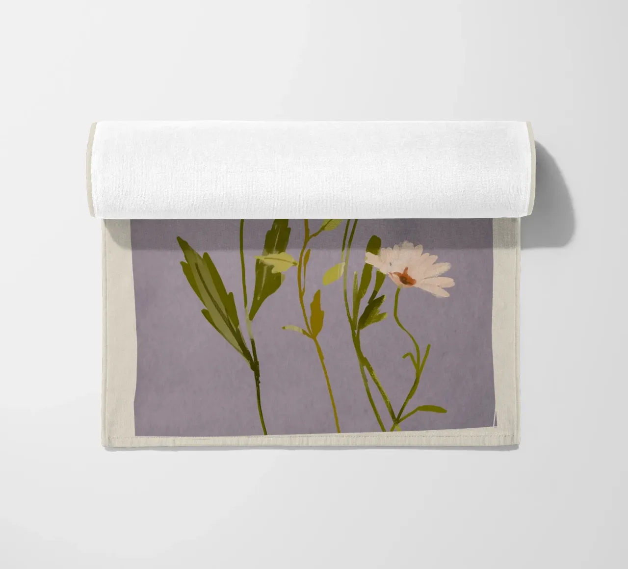 Fiori selvatici 3 telo mare da ThingDesign