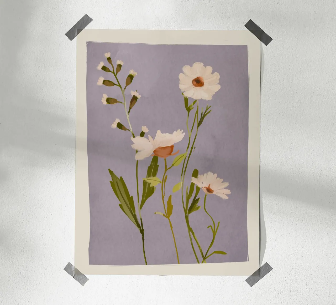 Fiori selvatici 3 carta hahnemühle da ThingDesign
