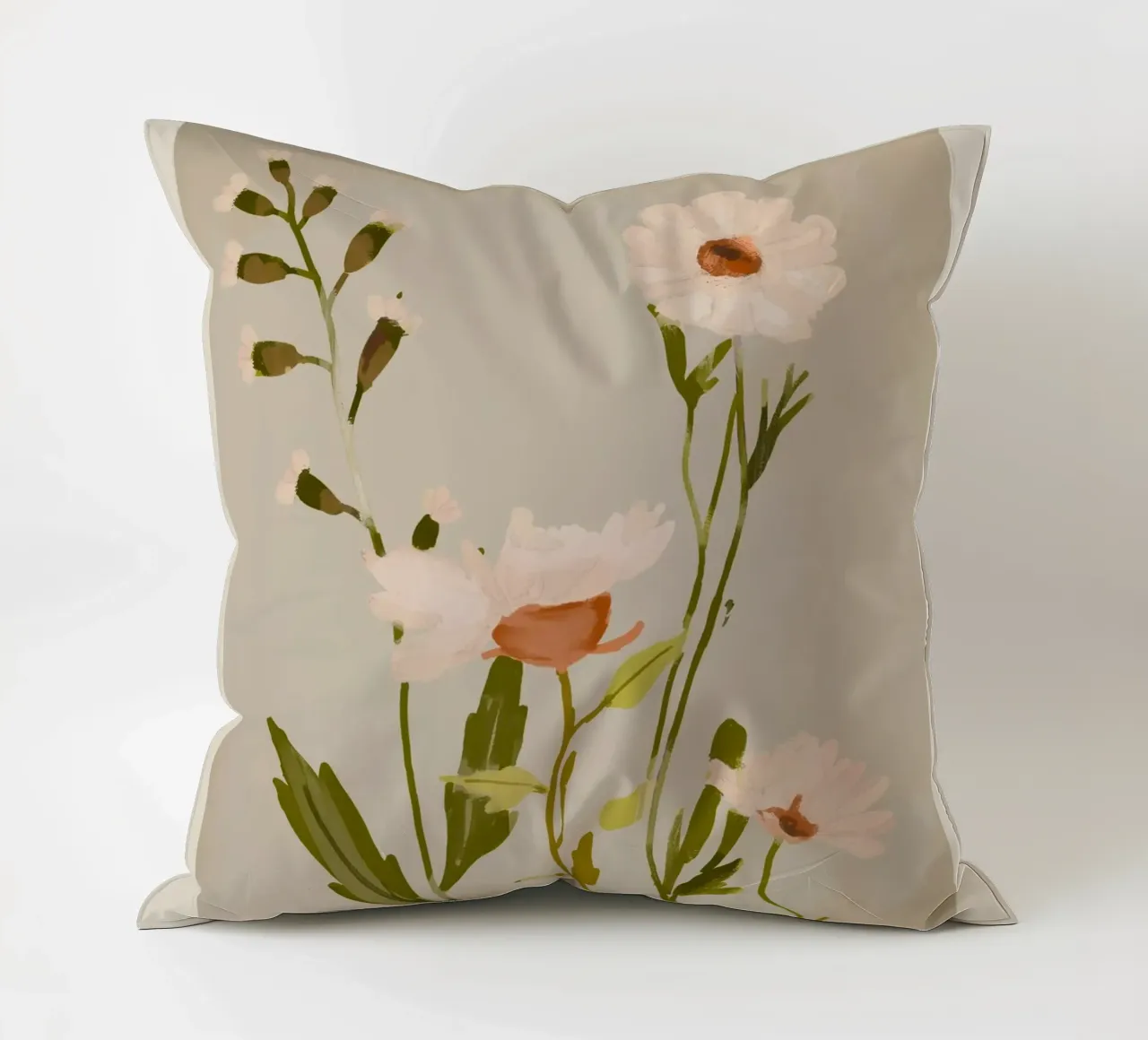 Fiori selvatici 4 cuscino da ThingDesign