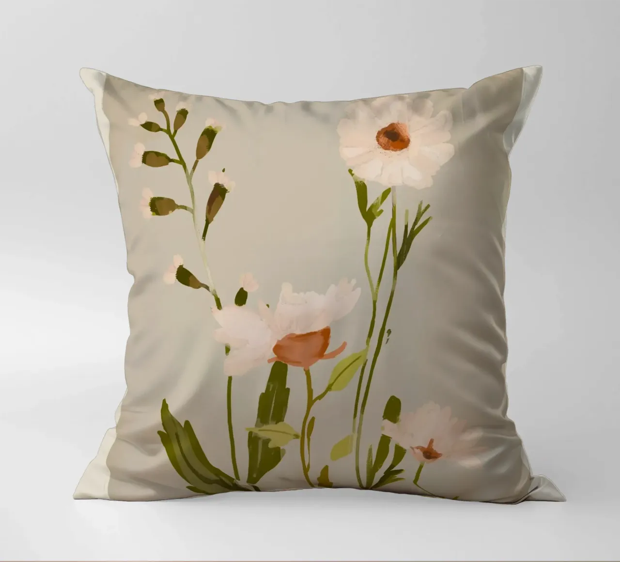 Fiori selvatici 4 cuscino da ThingDesign