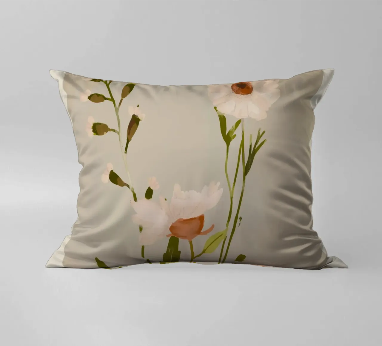 Fiori selvatici 4 cuscino da ThingDesign