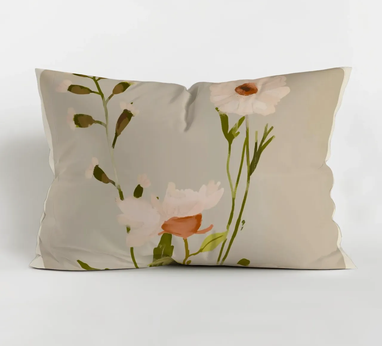 Fiori selvatici 4 cuscino da ThingDesign