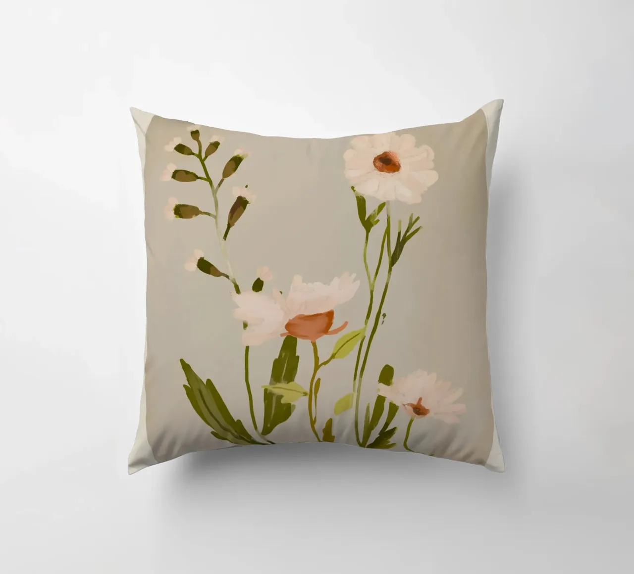 Fiori selvatici 4 cuscino da ThingDesign