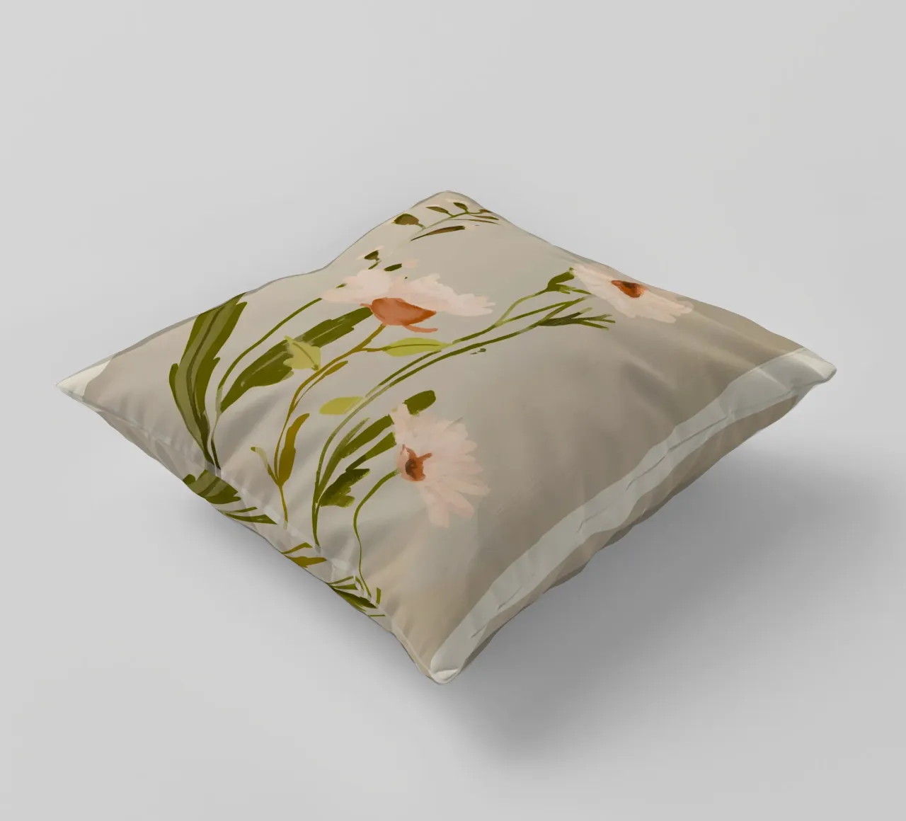 Fiori selvatici 4 cuscino da ThingDesign