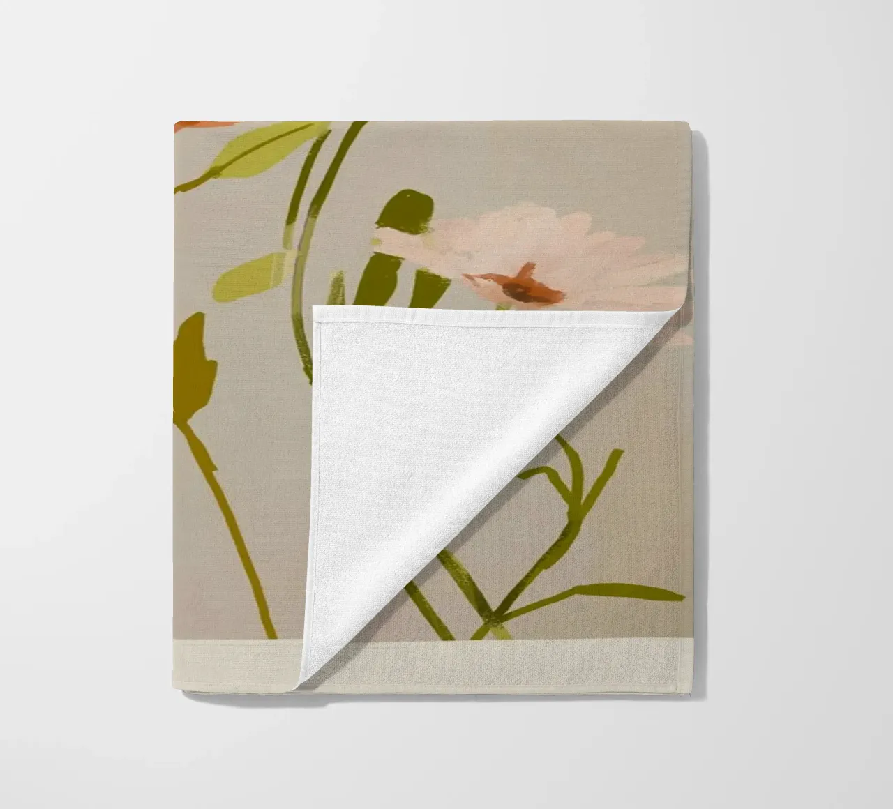 Fiori selvatici 4 telo mare da ThingDesign