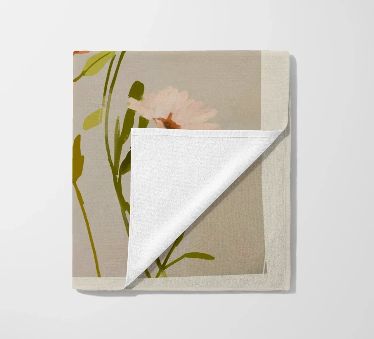 Fiori selvatici 4 telo mare da ThingDesign