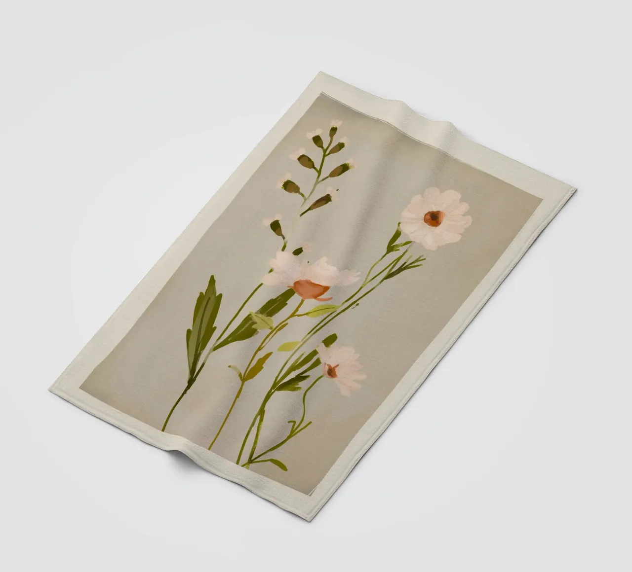 Fiori selvatici 4 coperta in pile da ThingDesign