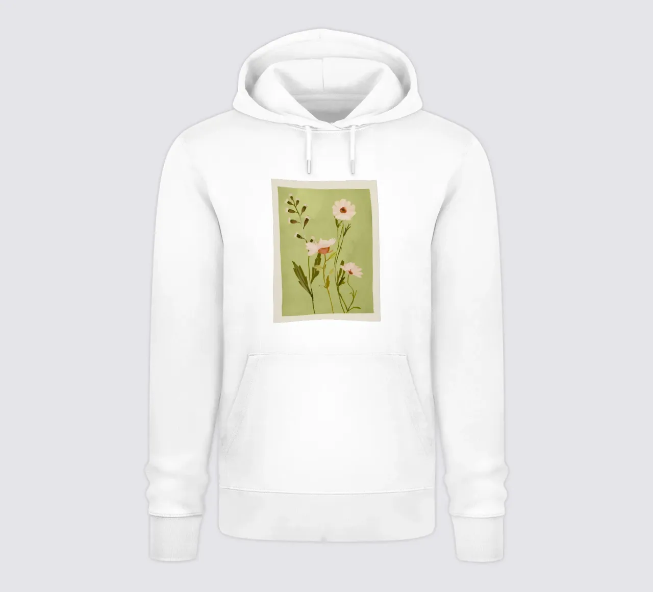 Fiori selvatici 5 felpa con cappuccio da ThingDesign
