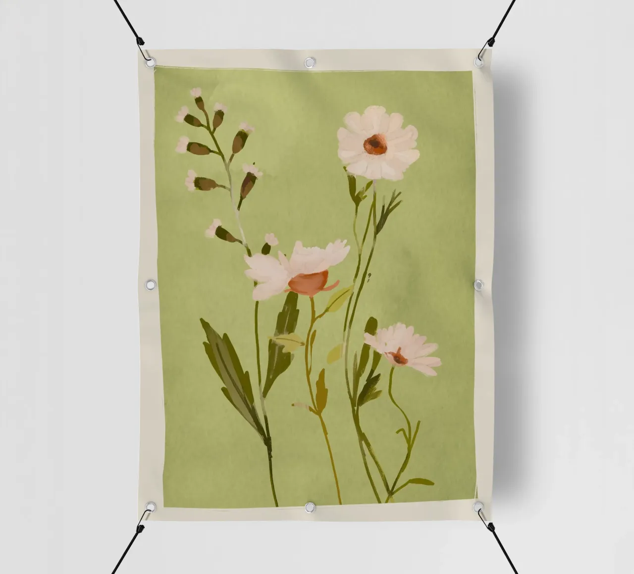 Fiori selvatici 5 telo in pvc da ThingDesign