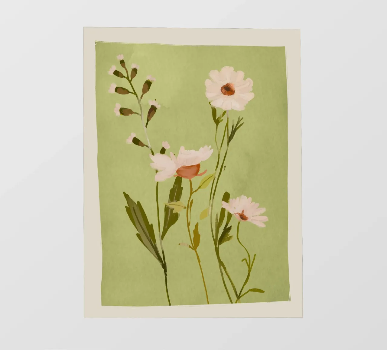 Fiori selvatici 5 telo in pvc da ThingDesign
