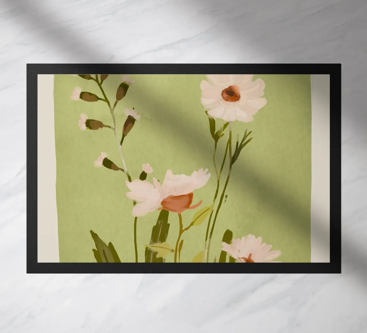 Fiori selvatici 5 zerbino da ThingDesign