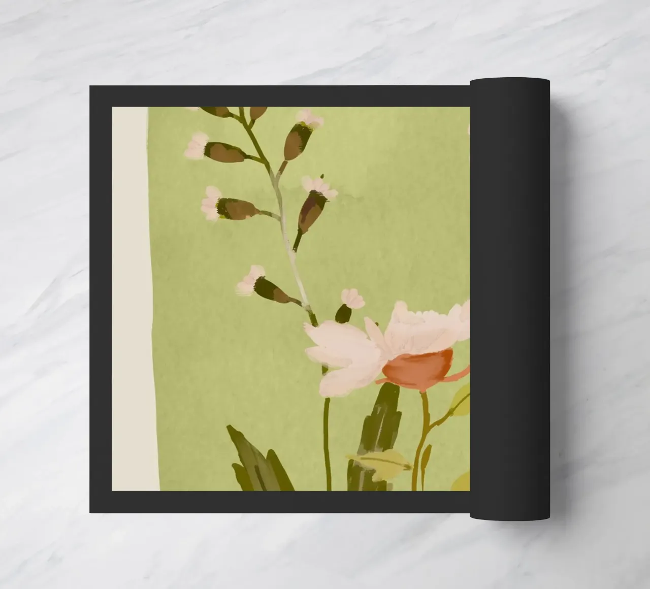 Fiori selvatici 5 zerbino da ThingDesign