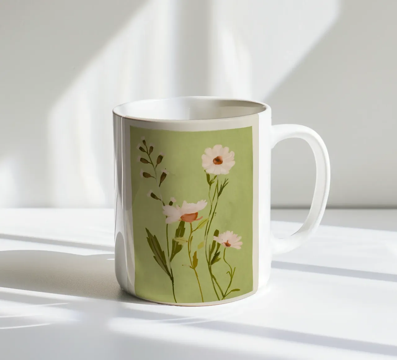 Fiori selvatici 5 tazza in ceramica da ThingDesign
