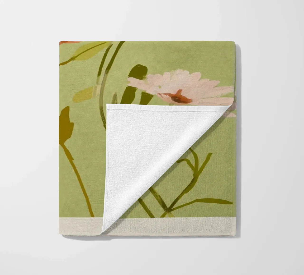 Fiori selvatici 5 telo mare da ThingDesign