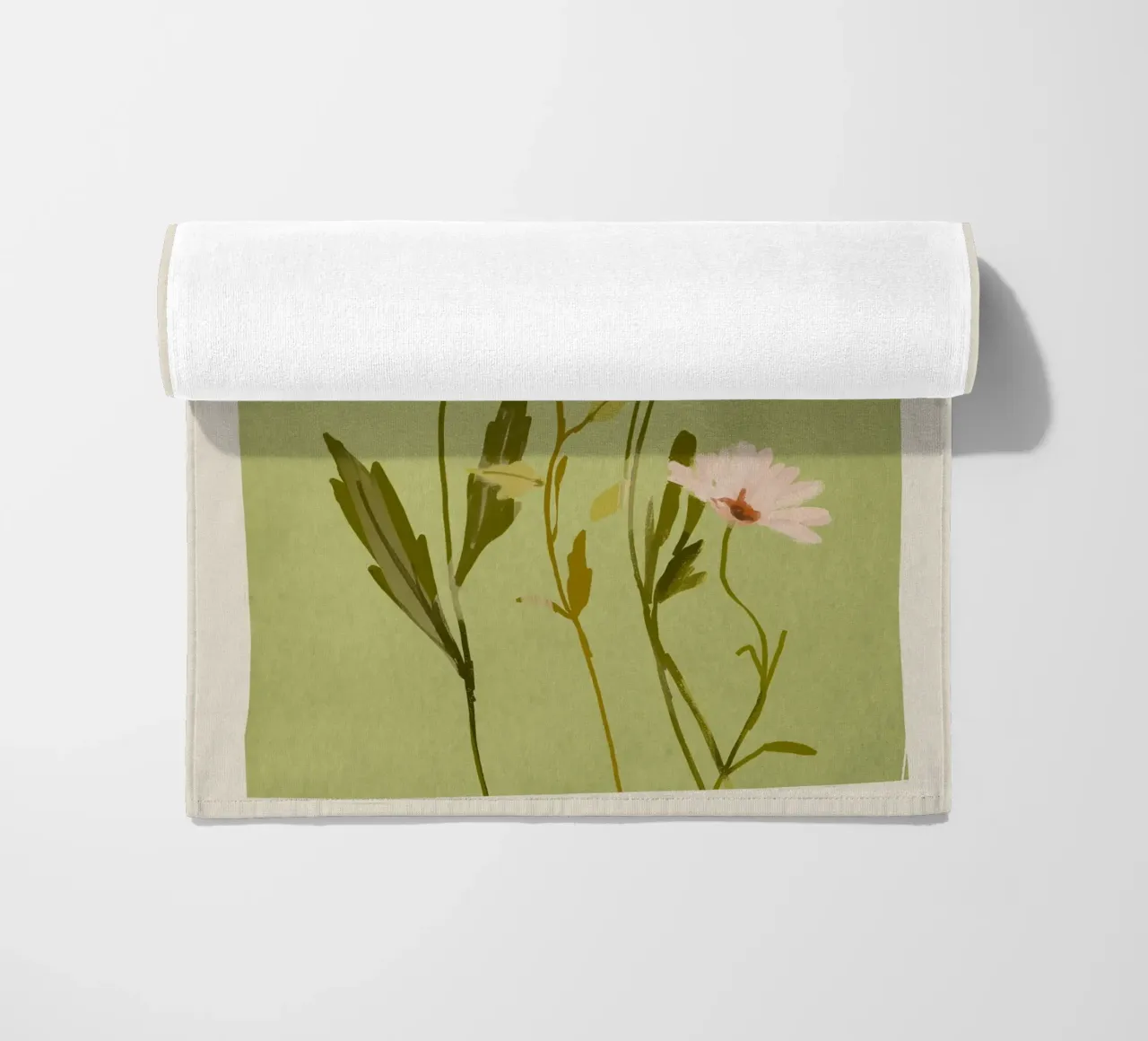 Fiori selvatici 5 telo mare da ThingDesign