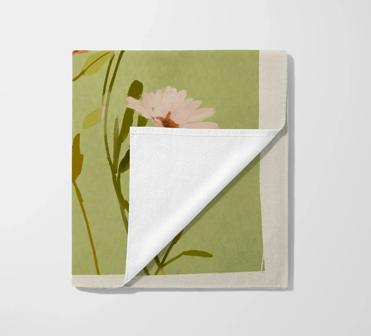 Fiori selvatici 5 telo mare da ThingDesign