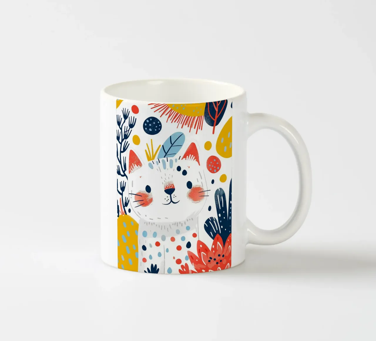 Gattino per bambini tazza in ceramica da Damion Francis