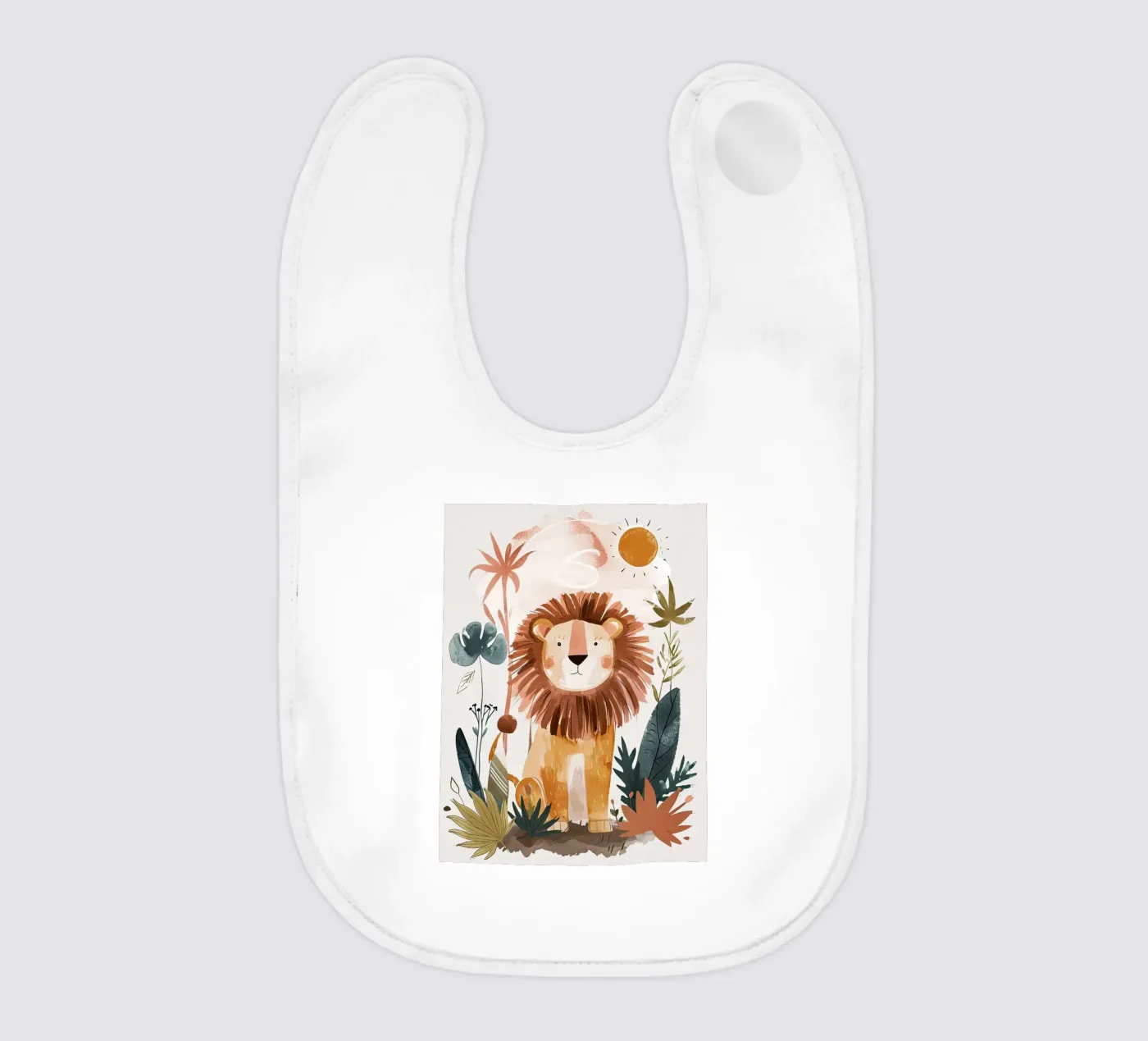 lion bavoir de Damion Francis