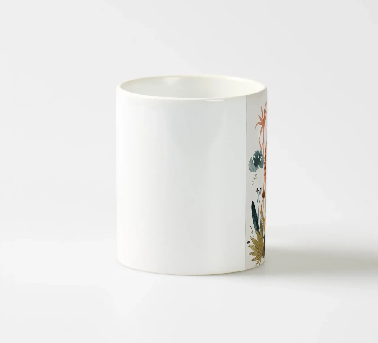 leone tazza in ceramica da Damion Francis