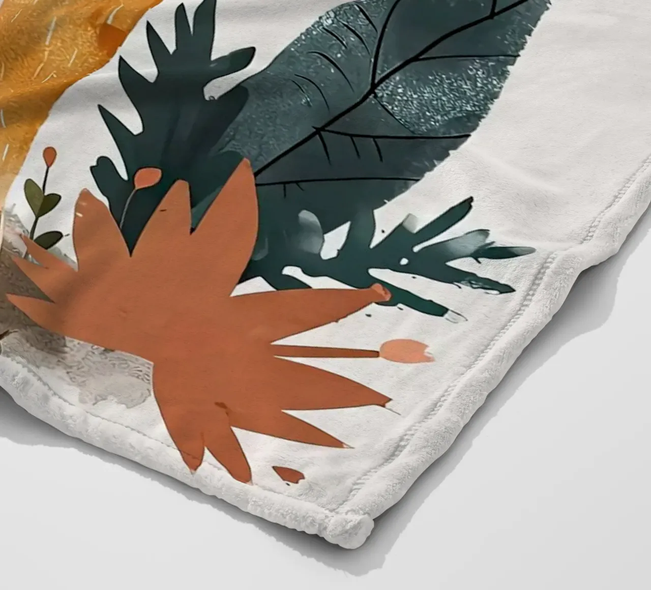 Löwe Fleecedecke von Damion Francis