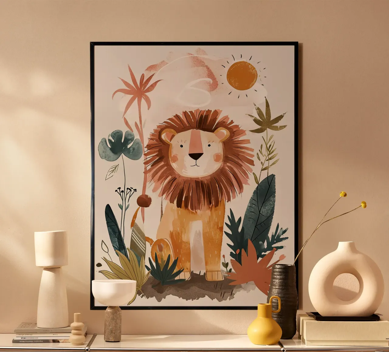 leone poster da Damion Francis