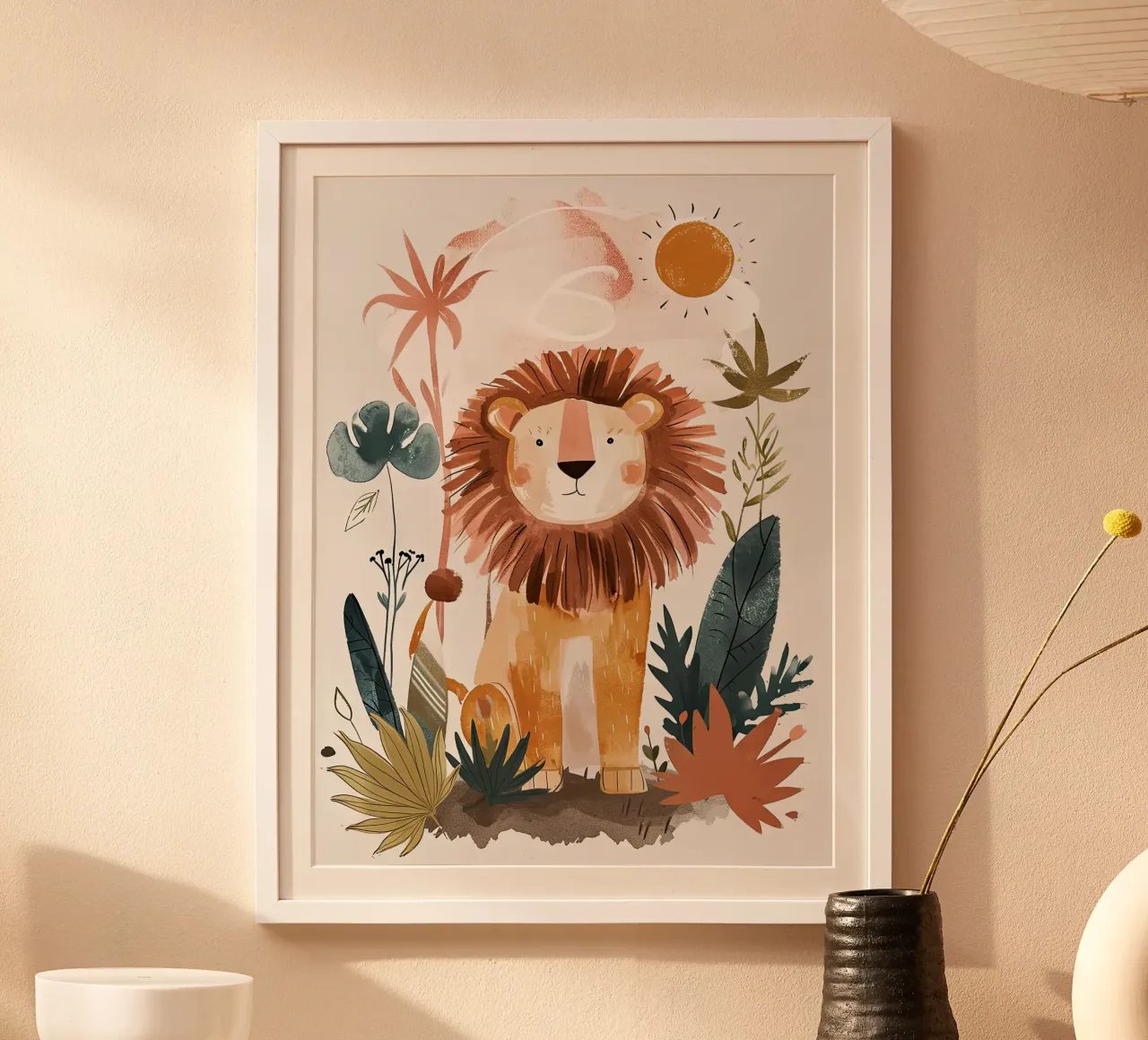 leone poster da Damion Francis