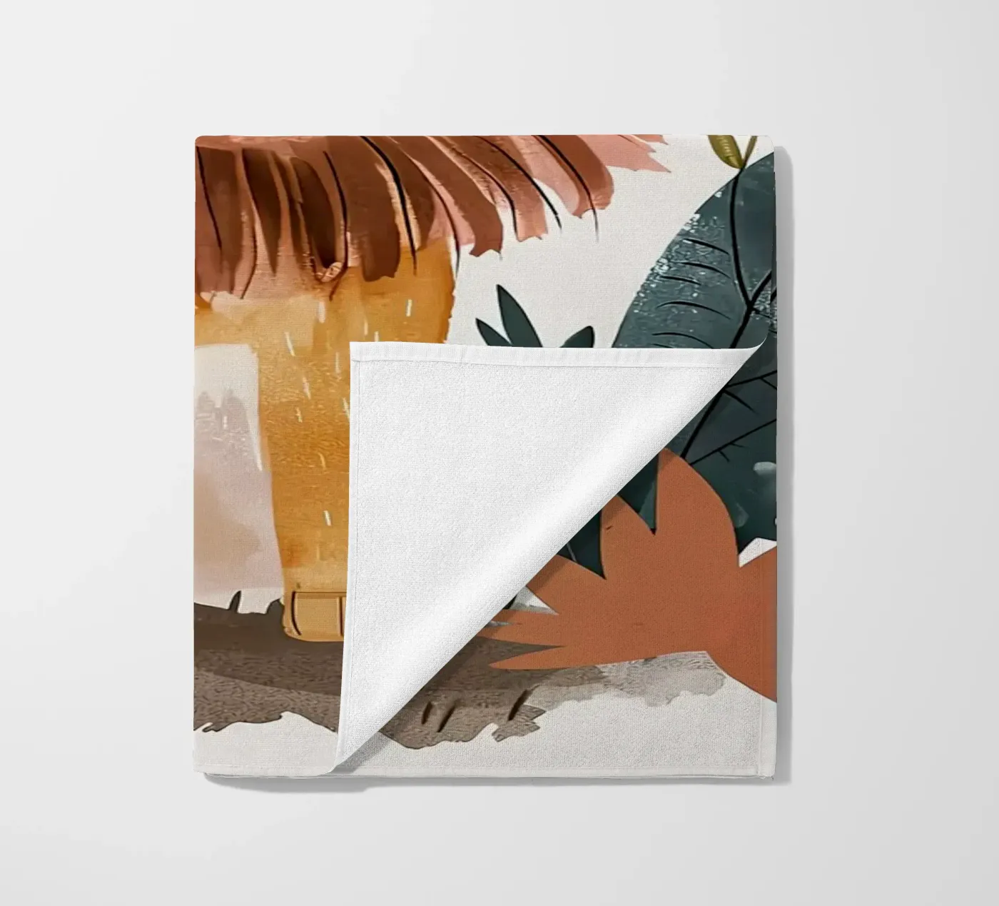 lion serviette de plage de Damion Francis