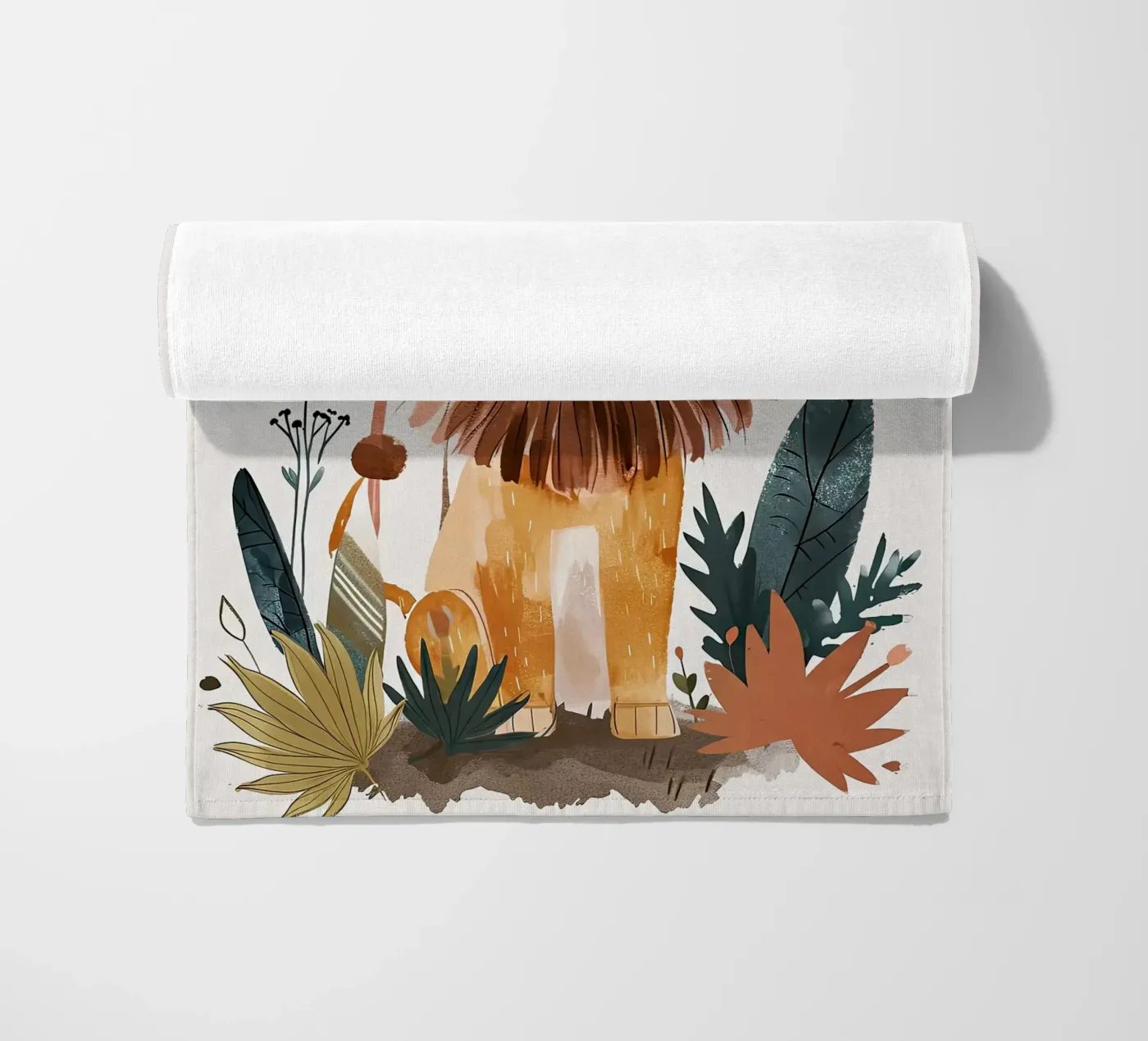lion serviette de plage de Damion Francis