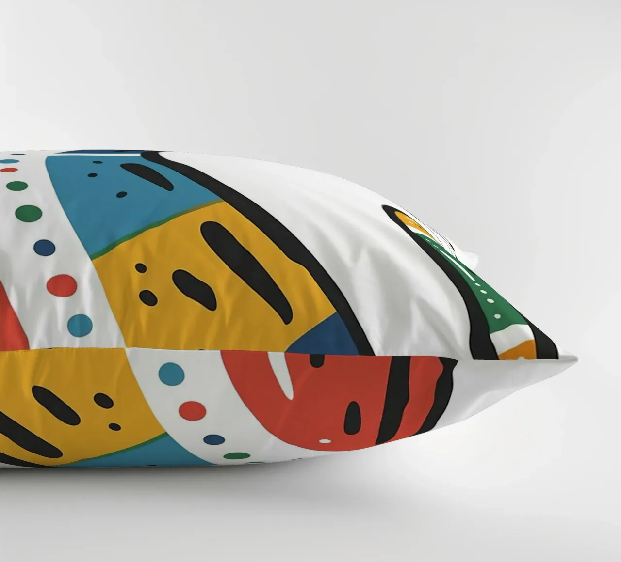 Multi Color Cat cuscino da Damion Francis