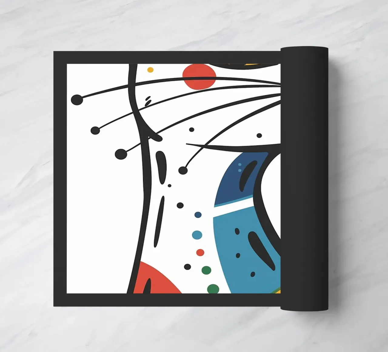 Multi Color Cat zerbino da Damion Francis