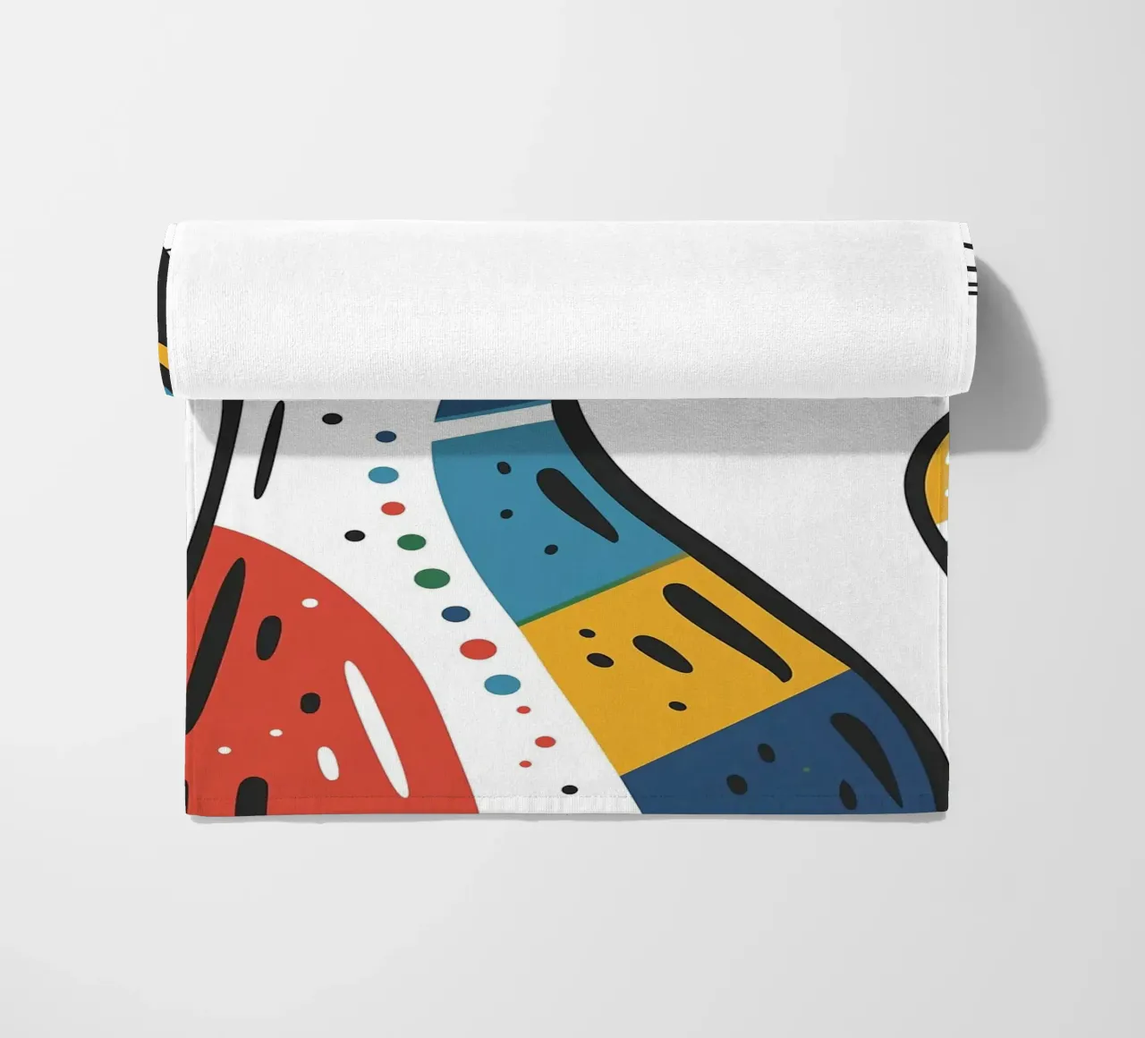 Multi Color Cat telo mare da Damion Francis