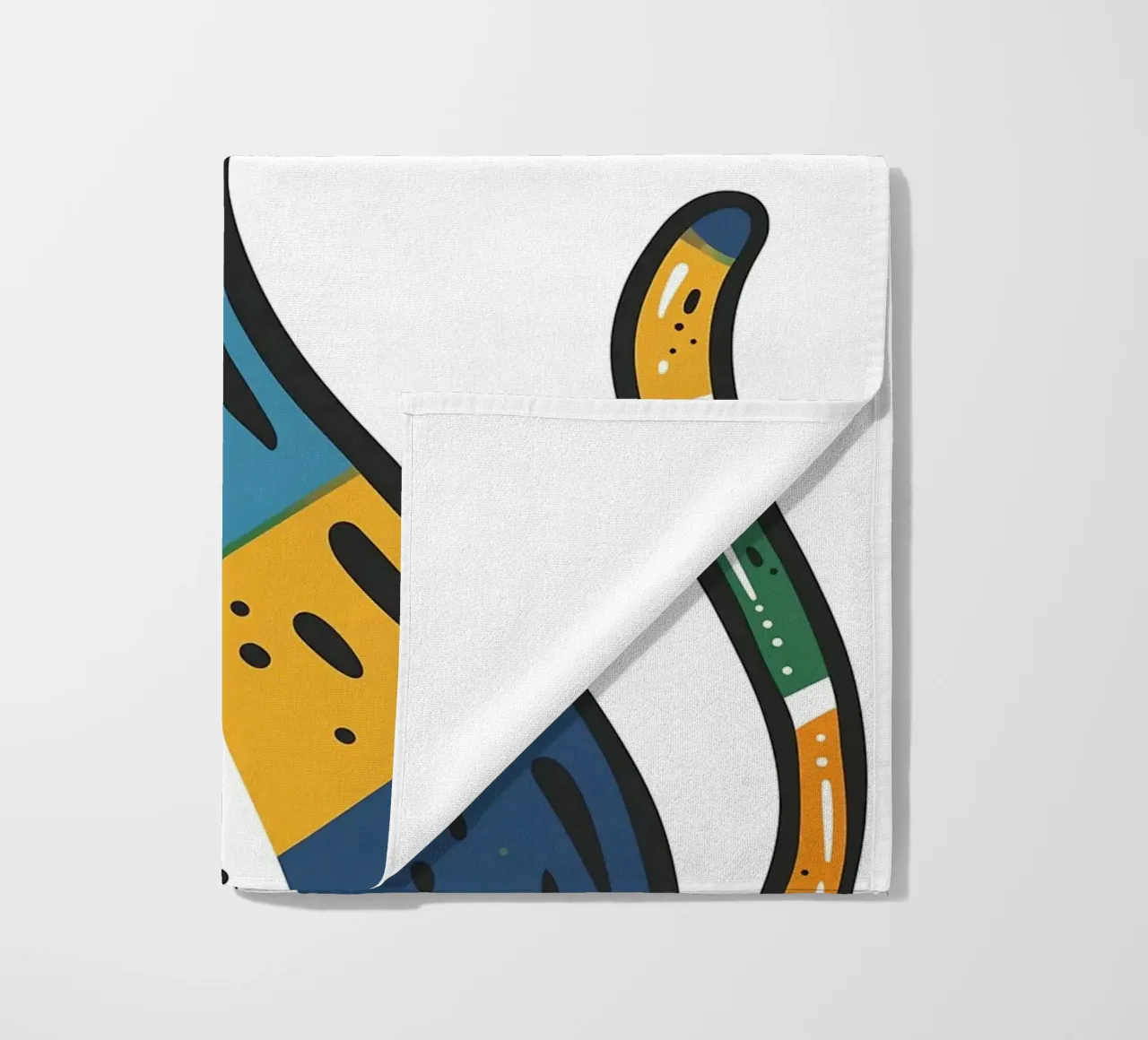 Multi Color Cat telo mare da Damion Francis