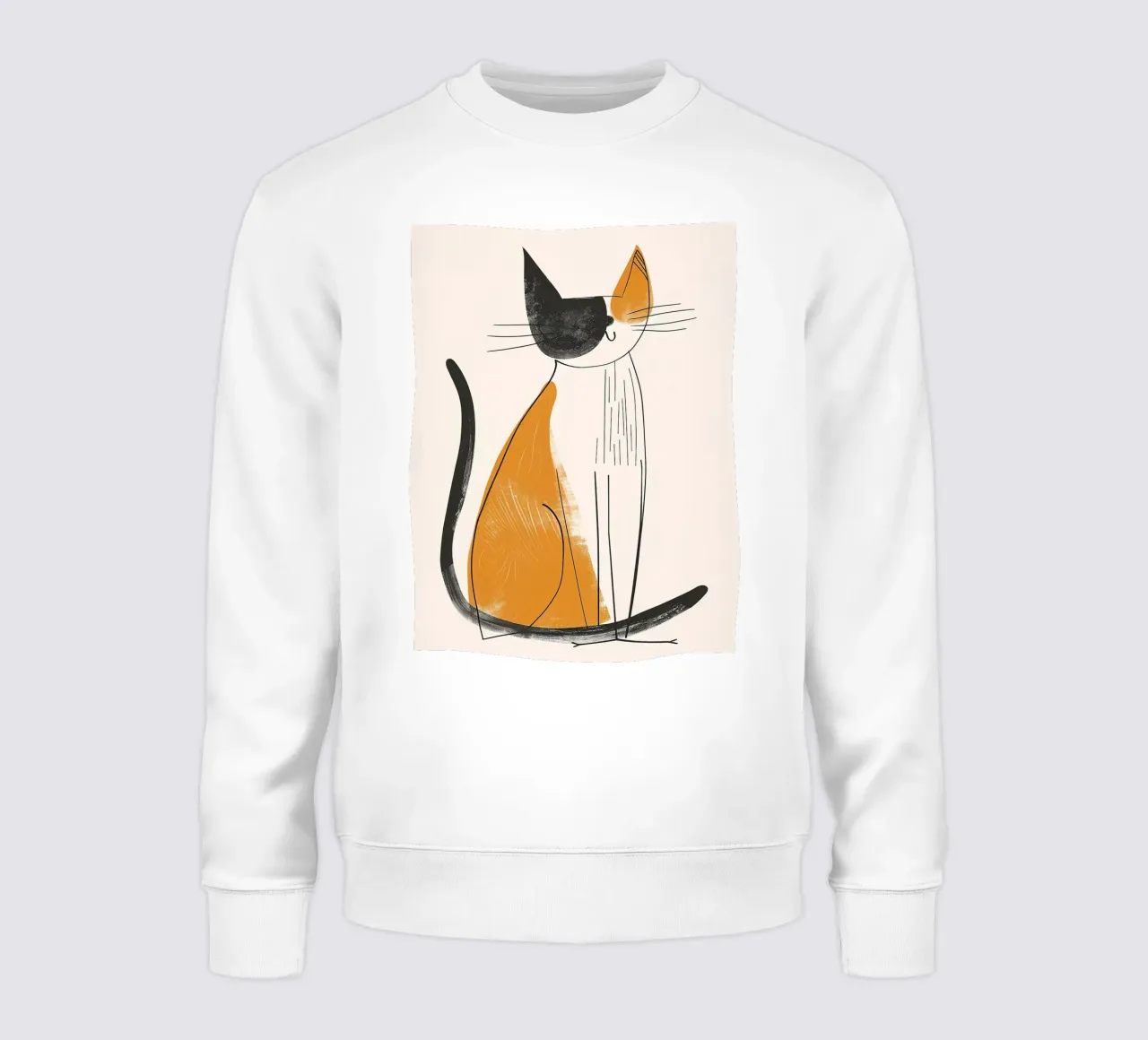 Fascino felino nostalgico felpa da Damion Francis