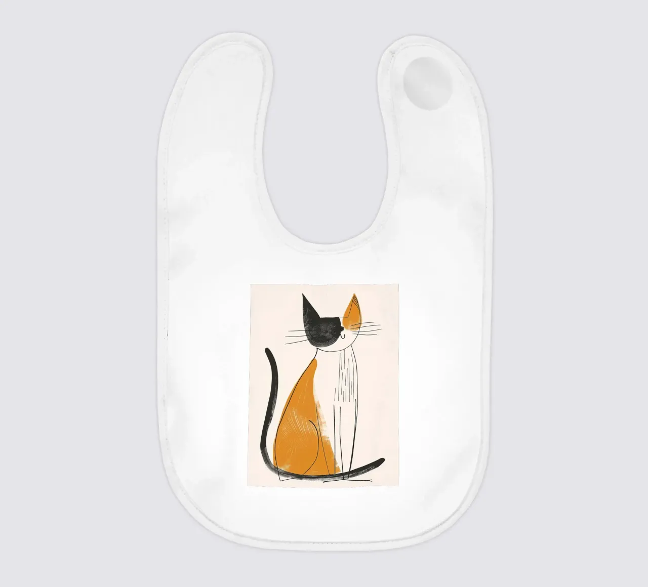 Fascino felino nostalgico bavaglino da Damion Francis