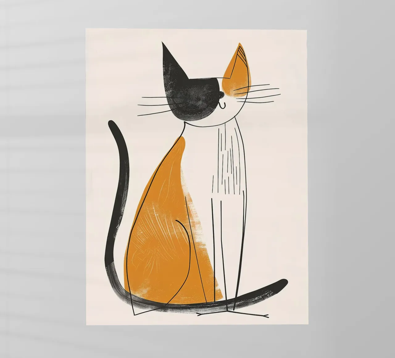 Fascino felino nostalgico pellicola backlit da Damion Francis