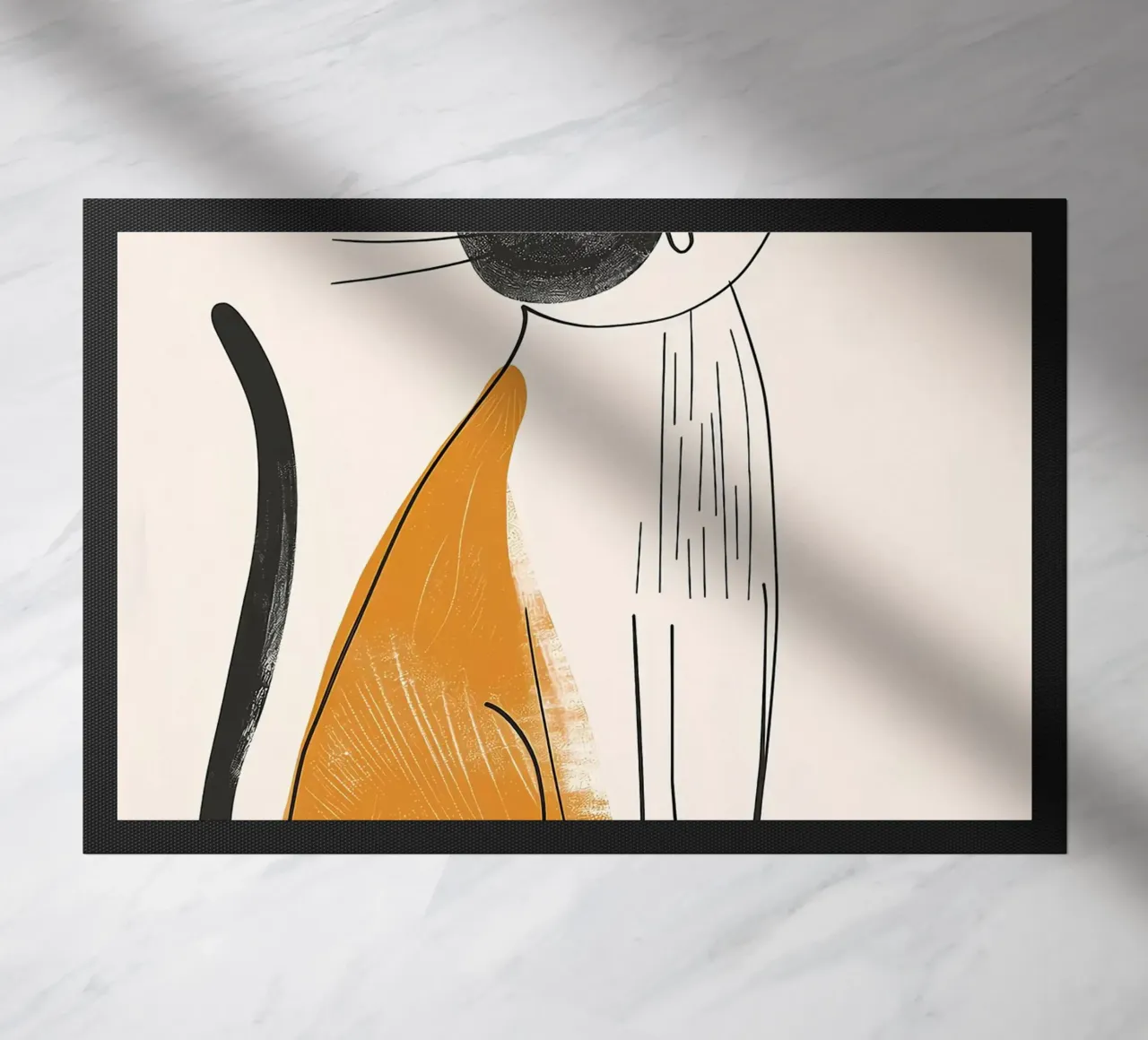 Fascino felino nostalgico zerbino da Damion Francis