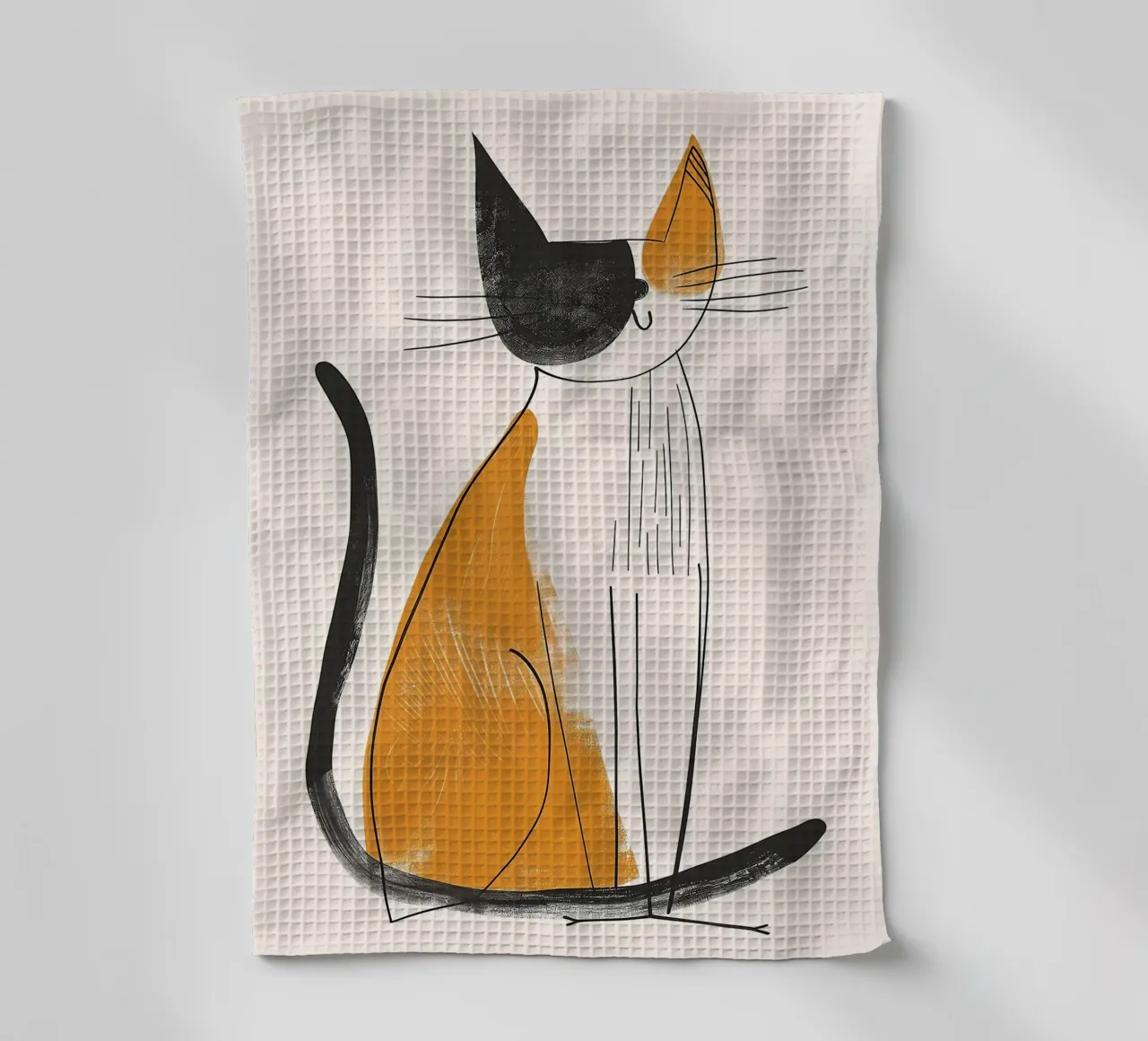 Fascino felino nostalgico canovaccio da cucina da Damion Francis