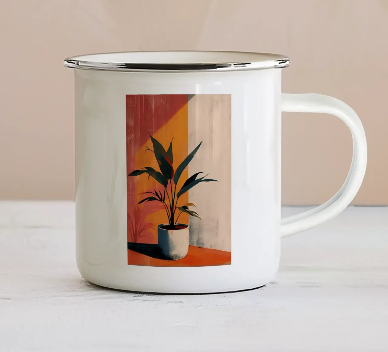 L'impianto tazza in smalto da LaylaOzHome