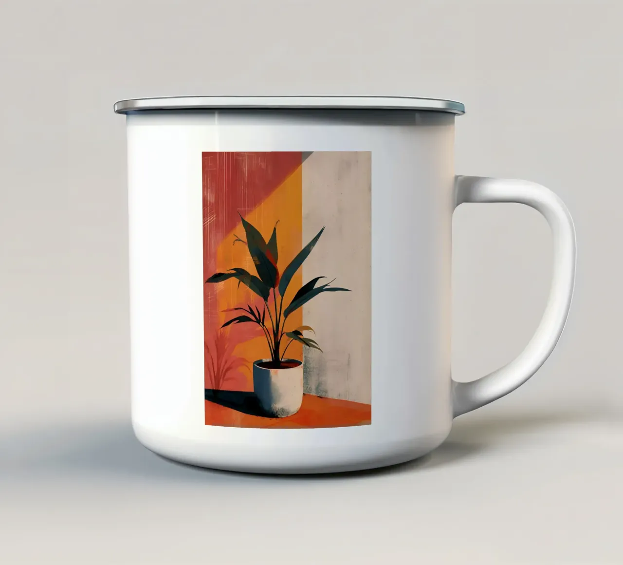L'impianto tazza in smalto da LaylaOzHome
