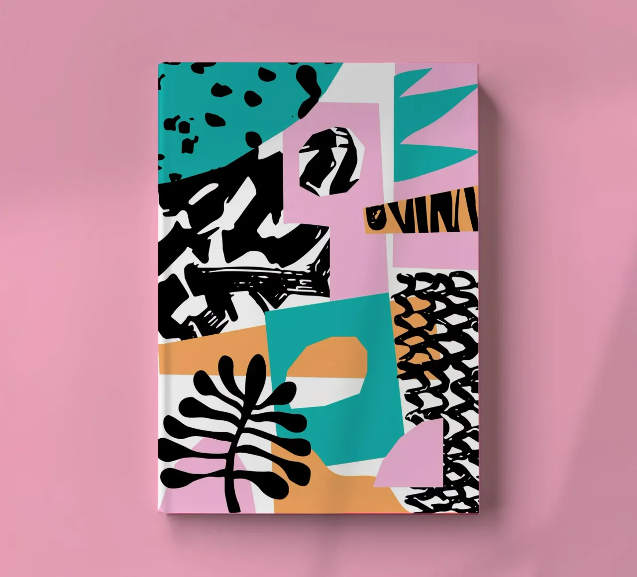 Playful Abstraction notebook by Kim Hubball Studio