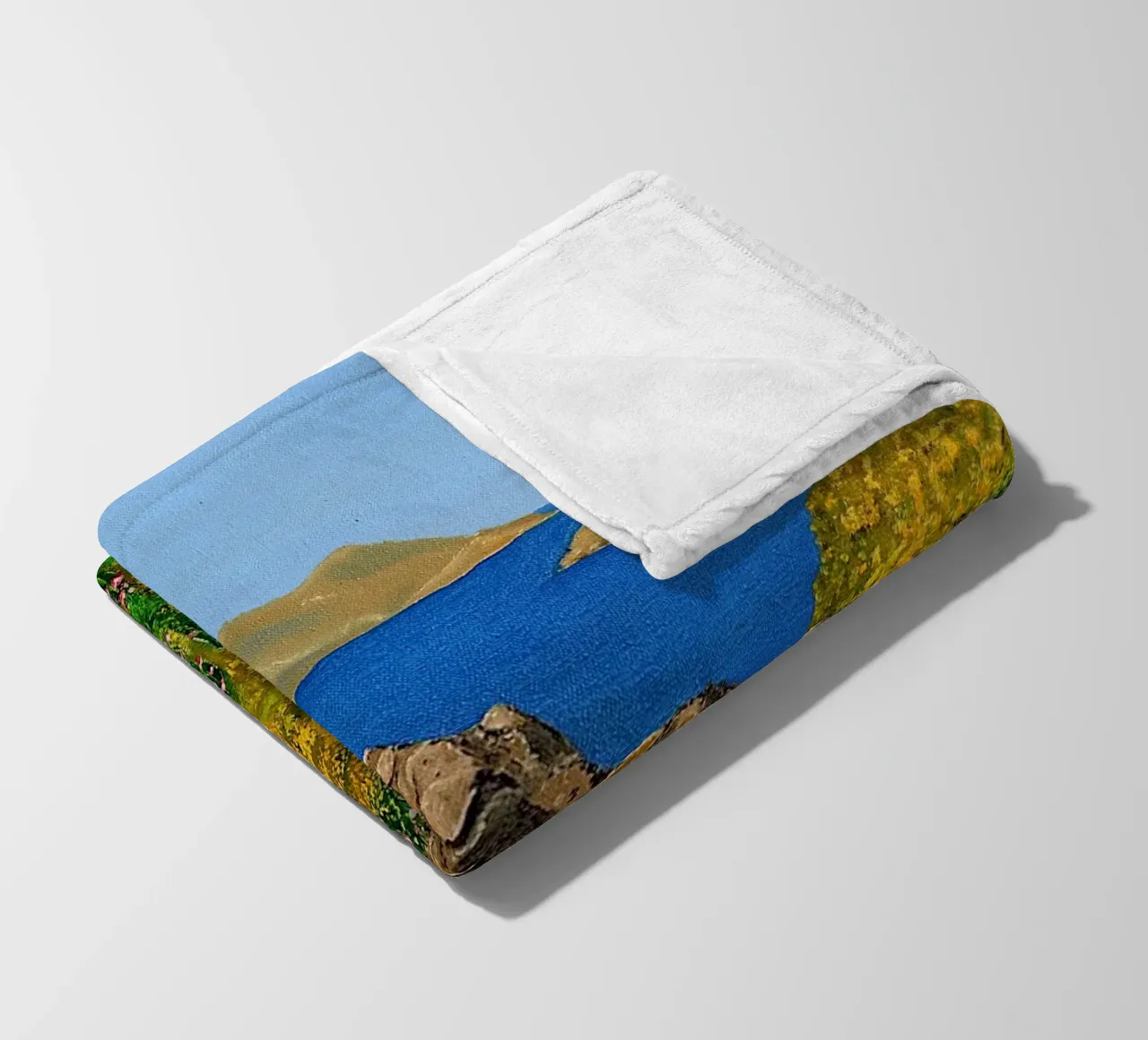 L'isola della bellezza. coperta in pile da Thierry Vobmann Abstract painting