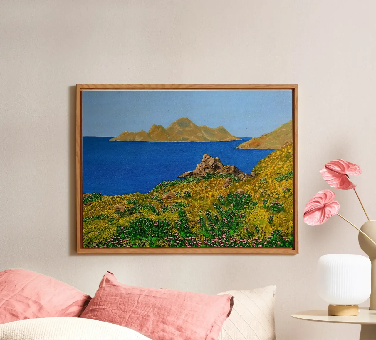 L'isola della bellezza. alluminio dibond da Thierry Vobmann Abstract painting