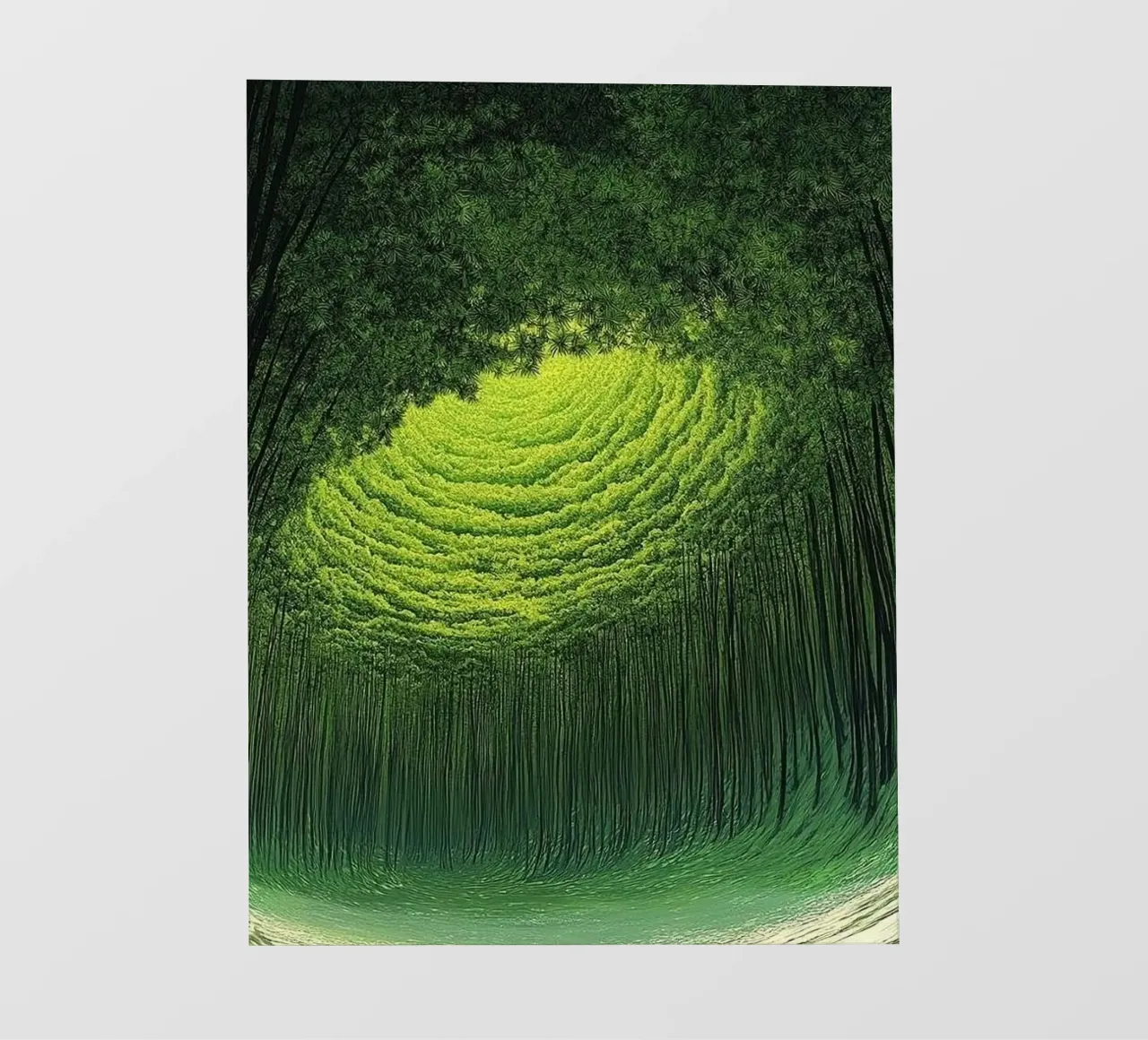 giant hole forest telo in pvc da scoten